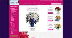 Desktop Screenshot of lottiejonesfloristltd.com